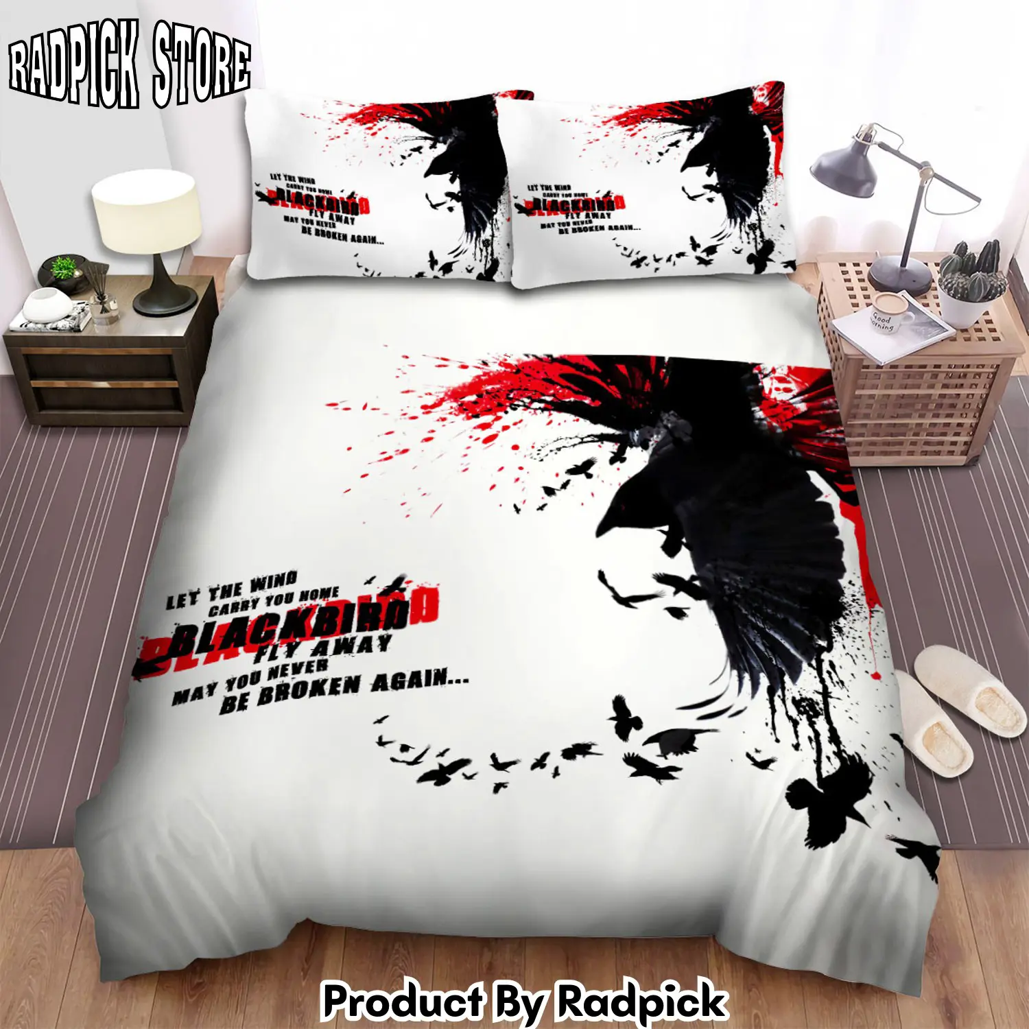 Radpick alter bridge black bird bed sheets spread comforter duvet cover bedding sets rp3278823